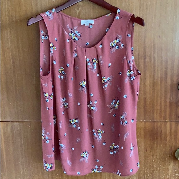 LOFT Tops - 🌈3/$20 Loft Floral Tank
